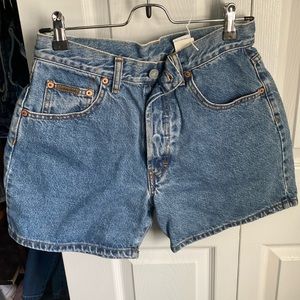 Vintage Calvin Klein jean shorts